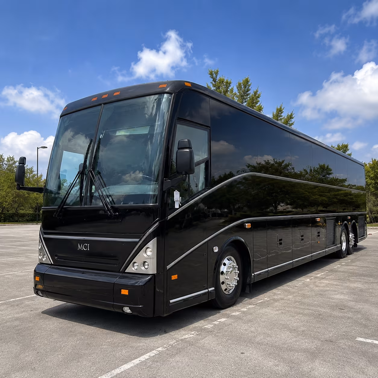 plantation bus rental service area
