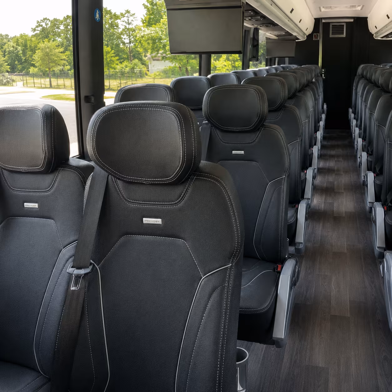 plantation wedding transportation onboard seating